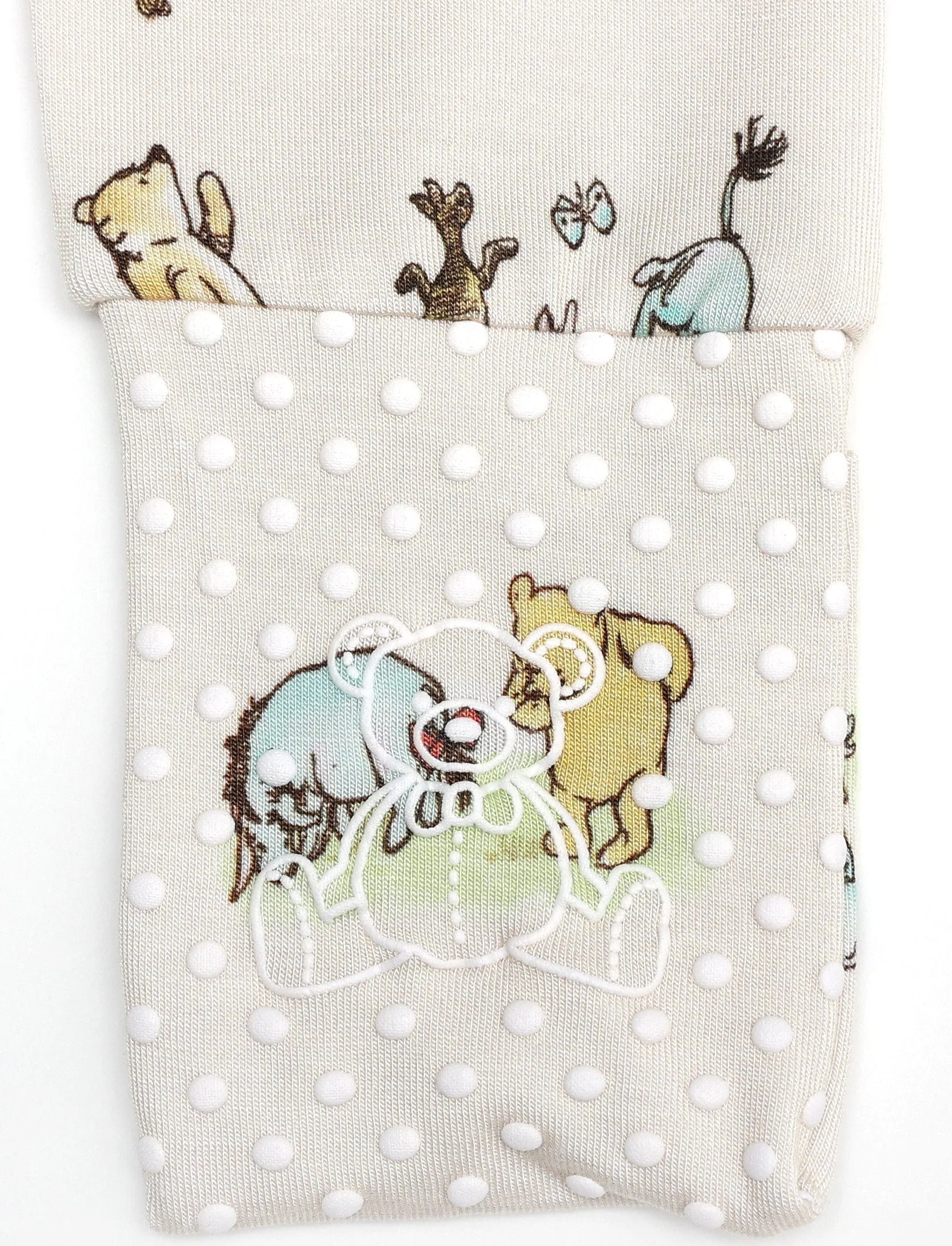 Sweet Summer Vintage Pooh - Bamboo Zippy Romper