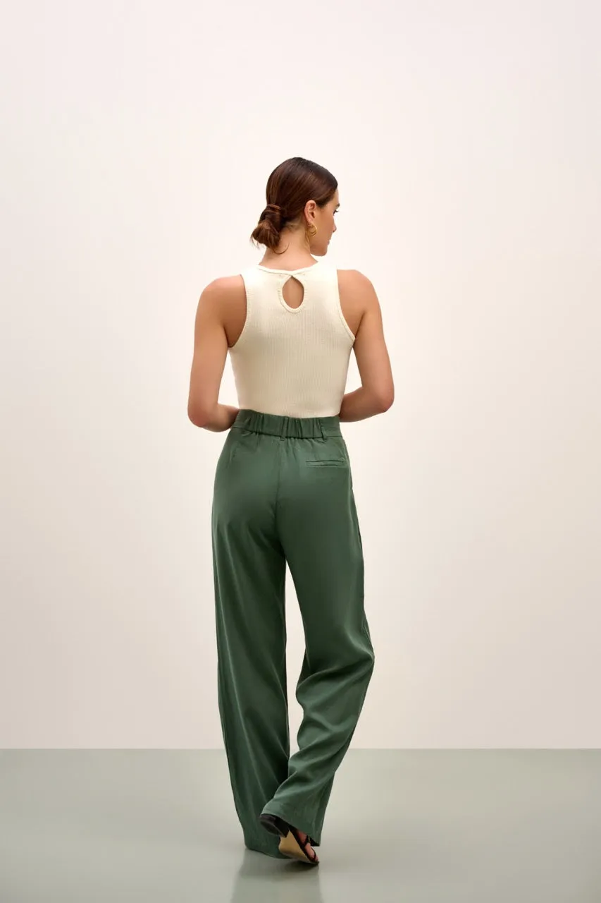 The Lili Knit Tank Top - Tofu