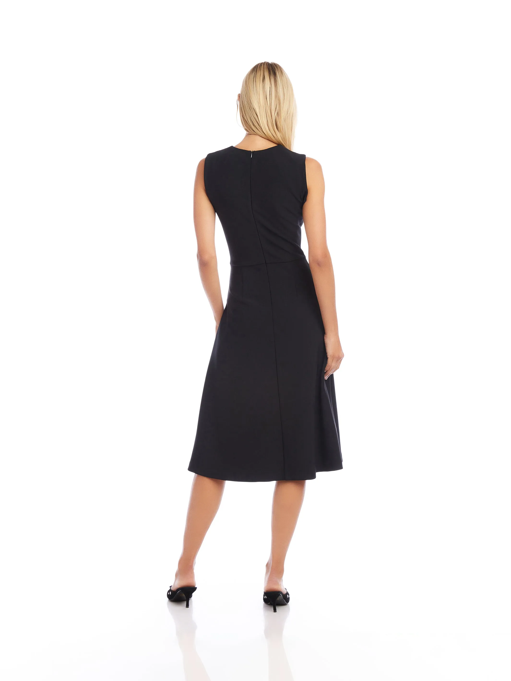 Tie-Front Dress