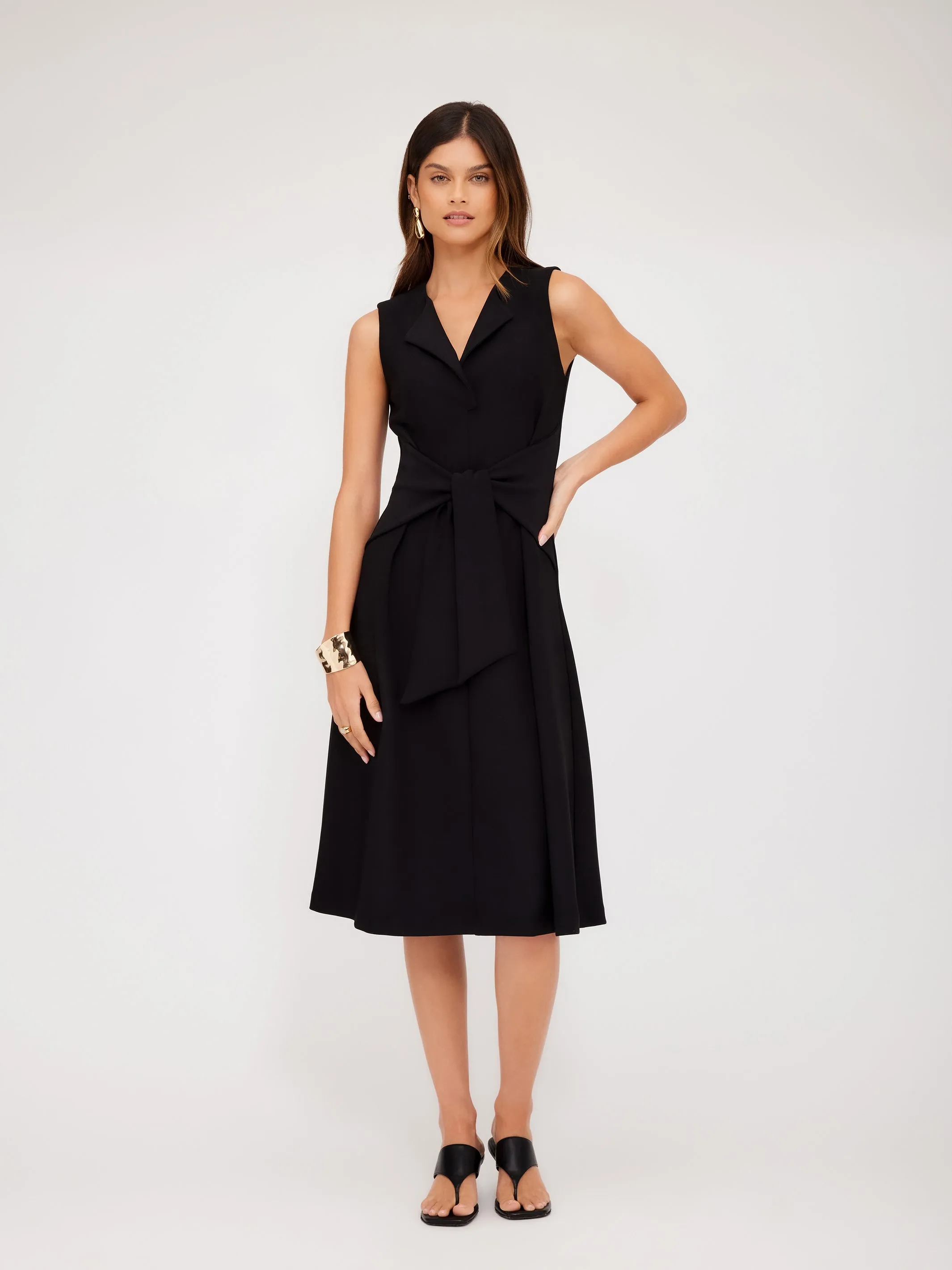 Tie-Front Dress