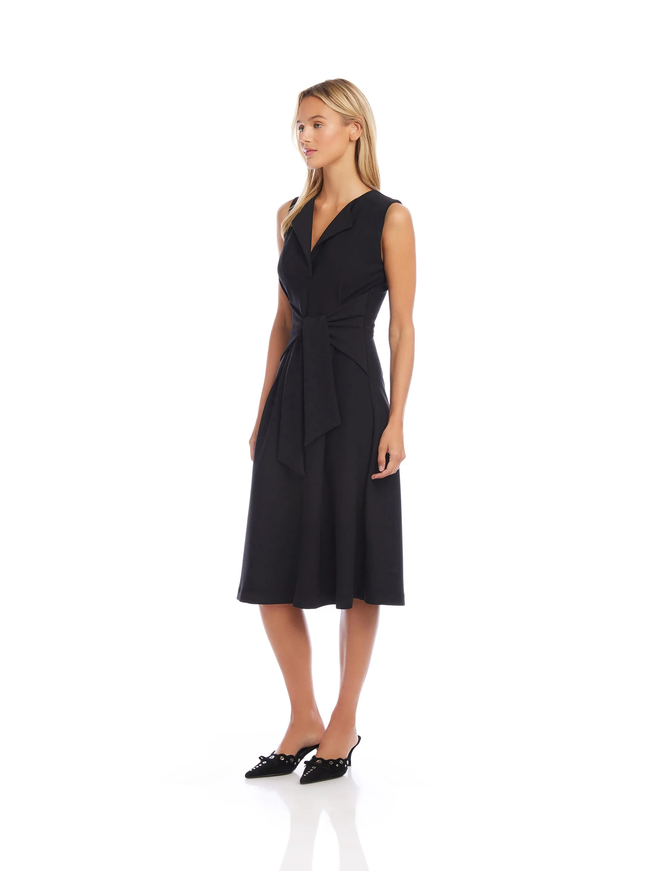 Tie-Front Dress